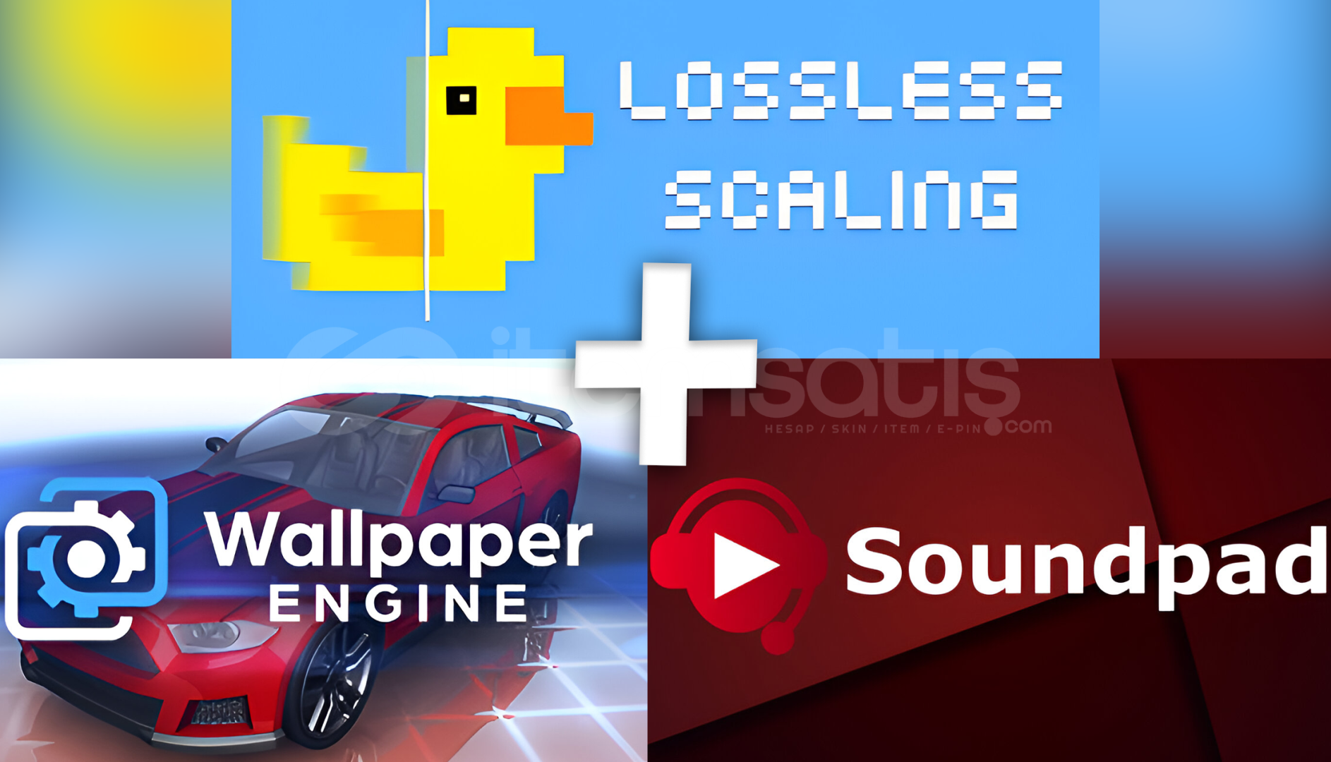WALLPAPER ENGİNE+LOSSLESS SCALİNG+SOUNDPAD  WALLPAPER ENGİNE+LOSSLESS SCALİNG+SOUNDPAD