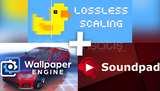 WALLPAPER ENGİNE+LOSSLESS SCALİNG+SOUNDPAD 