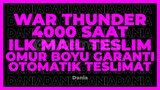 WAR THUNDER+8 OYUN 4000 SAAT | GARANTİ