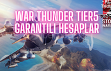 WAR THUNDER TIER 5 KARA GARANTILI HESAP