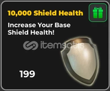 ✨War Tycoon 10,000 Shil-ed Health ✨