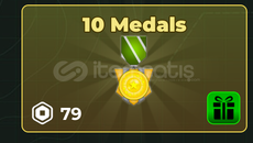 War Tycoon 10 Medals