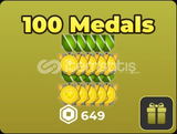 ✨War Tycoon 100 Medals ✨