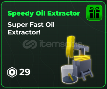 War Tycoon Speedy Oil Extractor War Tycoon Speedy Oil Extractor