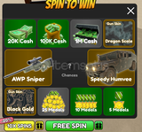 War Tycoon 10X Spin