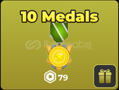 ✨War Tycoon 10 Medals ✨