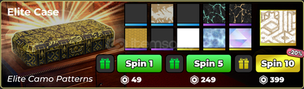 ✨War Tycoon Elite Case 10x Spin✨