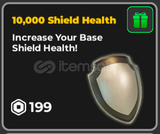 ✅​ [War Tycoon] 10.000 Shield Health