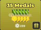 ✨War Tycoon 35 Medals✨