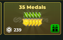 War Tycoon 35 Medals