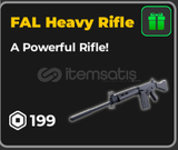 ✅​ [War Tycoon] Fal Heavy Rifle