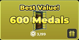 ✨War Tycoon 600 Medals ✨