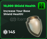 War Tycoon 10K Shield Health