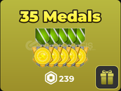 ✨War Tycoon 35 Medals✨
