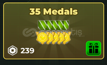 War Tycoon 35 Medals