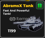 ✨War Tycoon AbramsX Tank ✨
