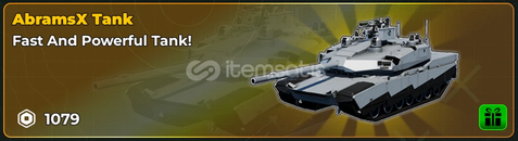 War Tycoon AbramsX Tank