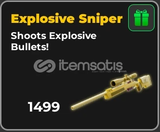 ✨War Tycoon Explosive Sniper ✨