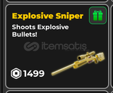 ⭐[ War Tycoon ] Explosive Sniper | HIZLI
