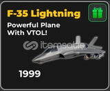 ✨War Tycoon F-35 Lightning ✨