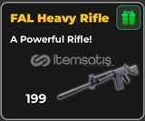 ✨War Tycoon FAL Heavy Rifle ✨