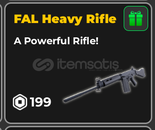 ⭐[ War Tycoon ] FAL Heavy Rifle | HIZLI