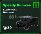 War Tycoon Speedy Humvee