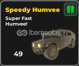 ✨War Tycoon Speedy Humvee ✨