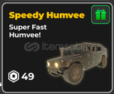 ⭐War Tycoon​⭐Speedy Humvee⭐