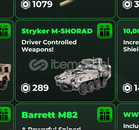 War Tycoon Stryker M Shorad
