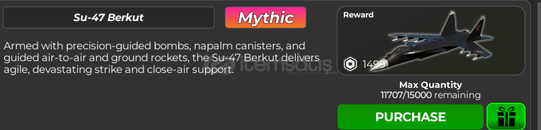War Tycoon Su-47 Berkut hala var War Tycoon Su-47 Berkut hala var