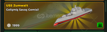 ⭐War Tycoon USS Zumwalt⭐