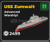 ⭐[ War Tycoon ] USS Zumwalt | HIZLI