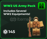 War Tycoon WW2 US Army Pack