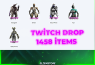 Warframe 1458 Items - Twitch drop
