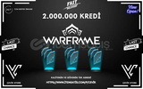 ⭐Warframe 2.000.000 Kredi⭐