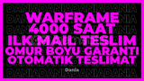 WARFRAME+8 OYUN 4000 SAAT | GARANTİ