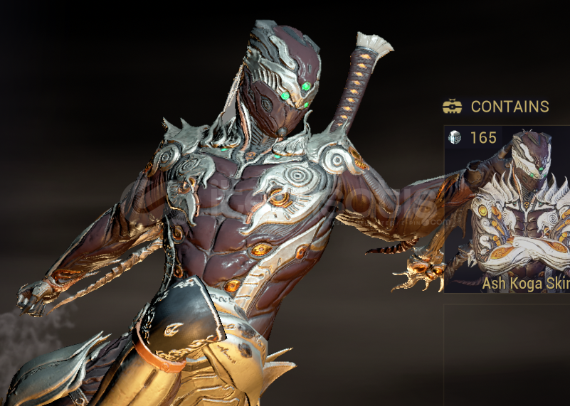 Warframe | Ash Koga Skin Bundle Warframe | Ash Koga Skin Bundle