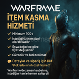 Warframe İtem Satışı 