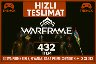 ⭐️Warframe Twitch Drops❤️432 Total İtems❤️