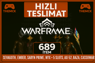 ⭐️Warframe Twitch Drops❤️689 Total İtems❤️