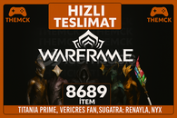 ⭐️Warframe Twitch Drops❤️8689 Total İtems❤️