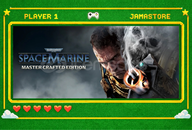 Warhammer 40,000 Space Marine + Garanti