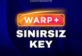 WARP+ PLUS | SINIRSIZ KEY (PC/MOBİL) 5 CİHAZ