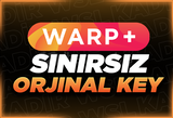 WARP+ PLUS |✅SINIRSIZ KEY (PC/MOBİL) 5 CİHAZ!