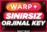 ⭐WARP+ PLUS |✅Sınırsız Key (PC/MOBİL) 5 Cihaz⭐