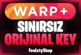 ✨ WARP+ PLUS | SINIRSIZ KEY (PC/MOBİL) 5 CİHAZ!