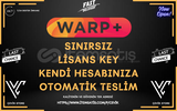 ⭐WARP+ PLUS | SINIRSIZ KEY (PC/MOBİLE)⭐