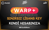 ⭐WARP+ PLUS | SINIRSIZ KEY (PC/MOBİLE)⭐