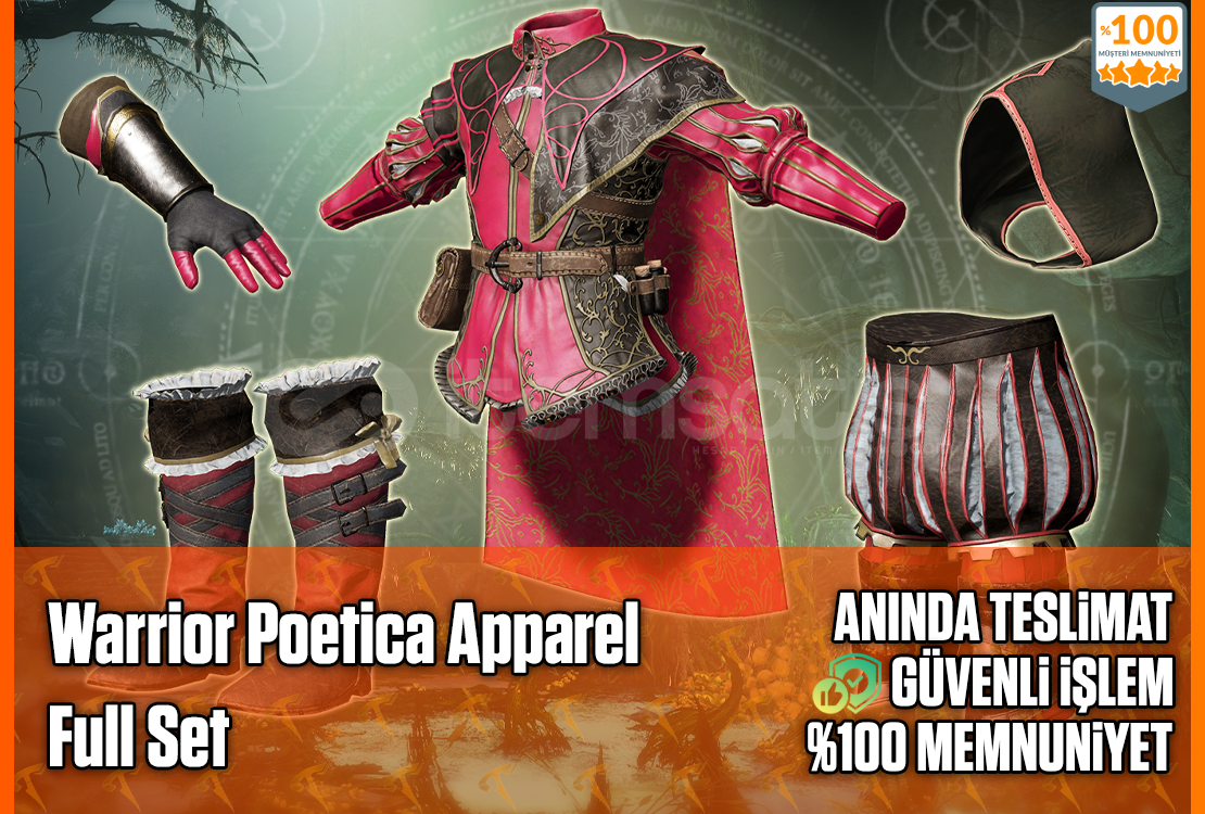 Warrior Poetica Apparel - Full Set Warrior Poetica Apparel - Full Set